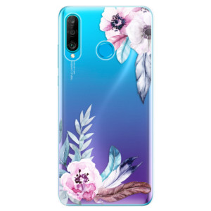Silikonové pouzdro iSaprio - Huawei P30 Lite - Flower Pattern 04