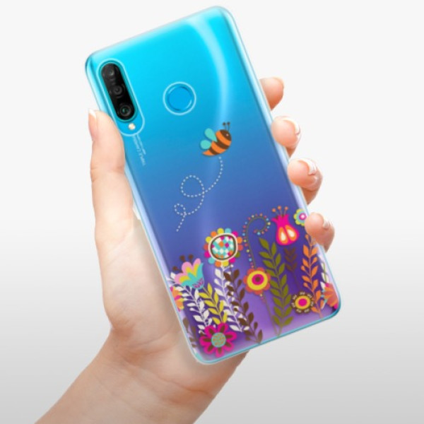 Silikonové pouzdro iSaprio - Huawei P30 Lite - Včelka Pája 01