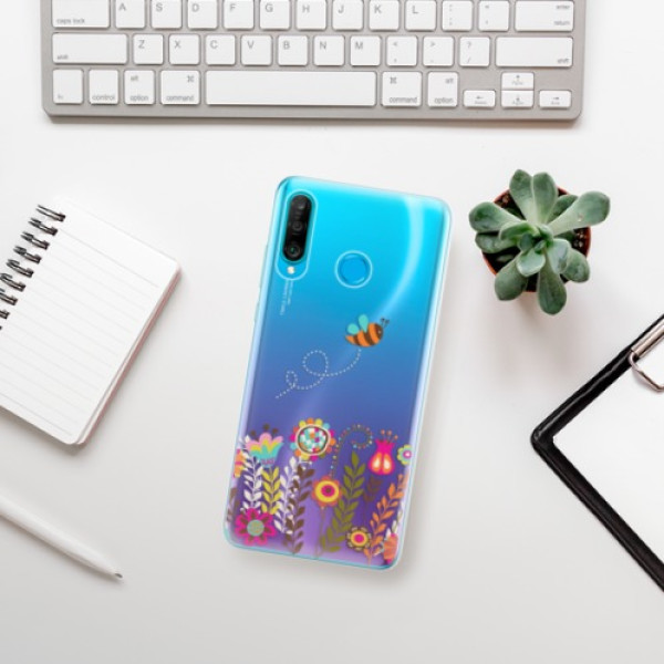 Silikonové pouzdro iSaprio - Huawei P30 Lite - Včelka Pája 01