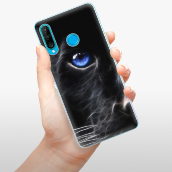 Silikonové pouzdro iSaprio - Huawei P30 Lite - Black Puma