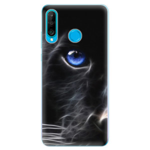 Silikonové pouzdro iSaprio - Huawei P30 Lite - Black Puma