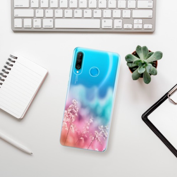 Silikonové pouzdro iSaprio - Huawei P30 Lite - Duhová Tráva