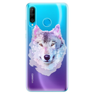 Silikonové pouzdro iSaprio - Huawei P30 Lite - Vlk 01