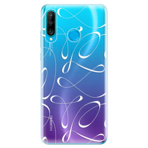 Silikonové pouzdro iSaprio - Huawei P30 Lite - Fancy bílé