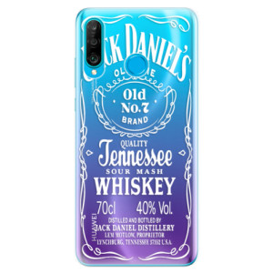 Silikonové pouzdro iSaprio - Huawei P30 Lite - Transparentí White Jack 