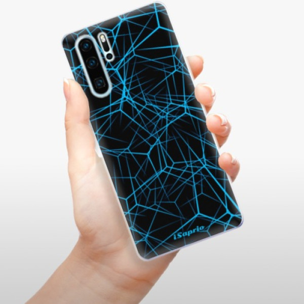 Silikonové pouzdro iSaprio - Huawei P30 Pro - Abstract Outlines 12