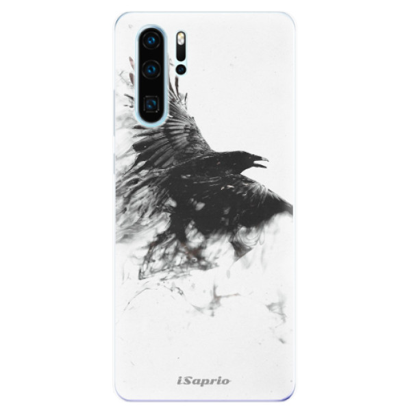 Odolné silikonové pouzdro iSaprio - Dark Bird 01 - Huawei P30 Pro