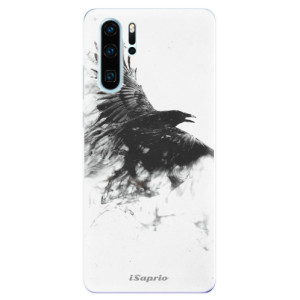 Silikonové pouzdro iSaprio - Huawei P30 Pro - Havran 01