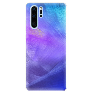 Silikonové pouzdro iSaprio - Huawei P30 Pro - Fialové Peří