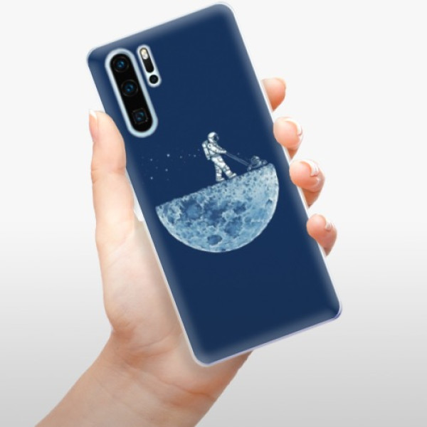 Silikonové pouzdro iSaprio - Huawei P30 Pro - Měsíc 01