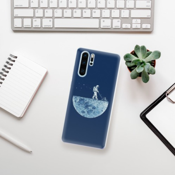 Silikonové pouzdro iSaprio - Huawei P30 Pro - Měsíc 01