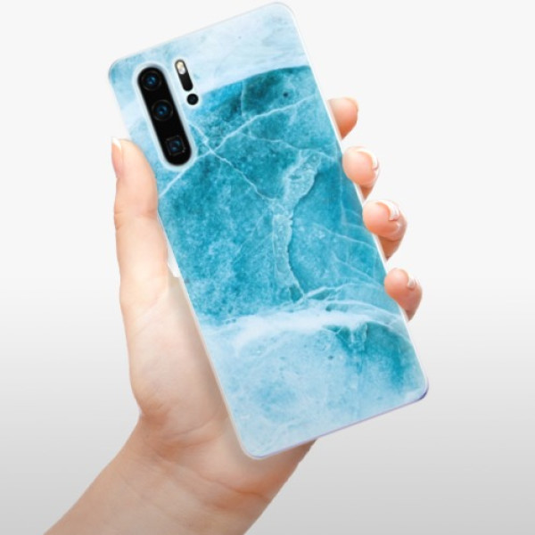 Silikonové pouzdro iSaprio - Huawei P30 Pro - Blue Marble