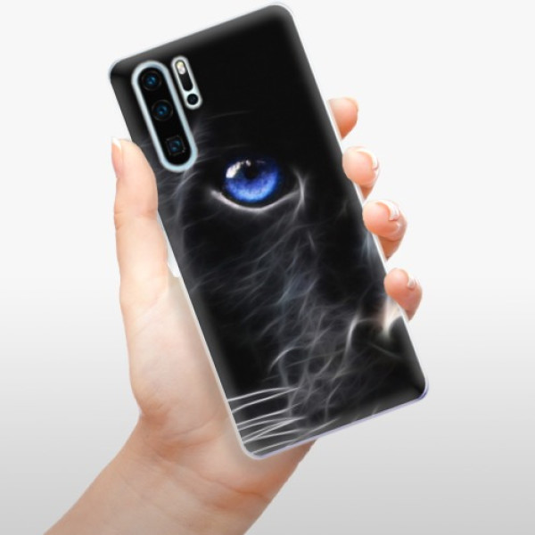 Silikonové pouzdro iSaprio - Huawei P30 Pro - Black Puma