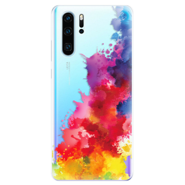 Silikonové odolné pouzdro iSaprio Color Splash 01 na mobil Huawei P30 Pro (Silikonový odolný kryt, obal, pouzdro iSaprio Color Splash 01 na mobilní telefon Huawei P30 Pro)