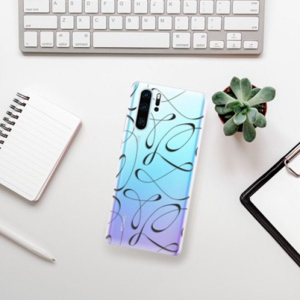 Silikonové pouzdro iSaprio - Huawei P30 Pro - Fancy černé
