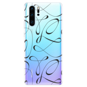 Silikonové pouzdro iSaprio - Huawei P30 Pro - Fancy černé