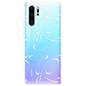 Silikonové pouzdro iSaprio - Huawei P30 Pro - Fancy bílé