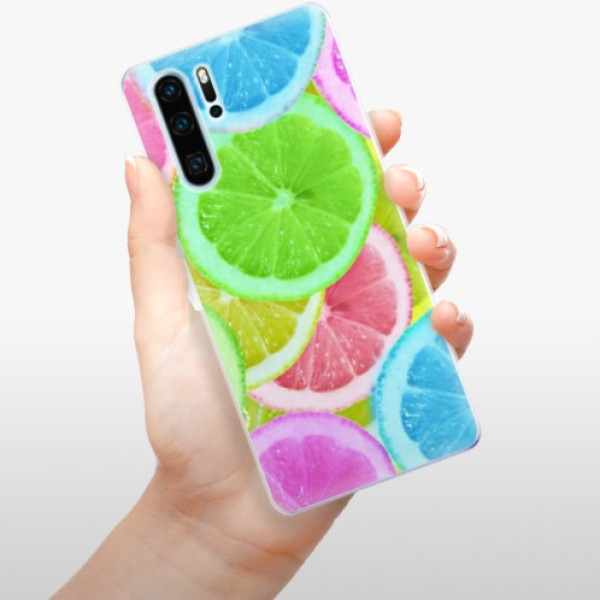 Silikonové pouzdro iSaprio - Huawei P30 Pro - Citróny 02