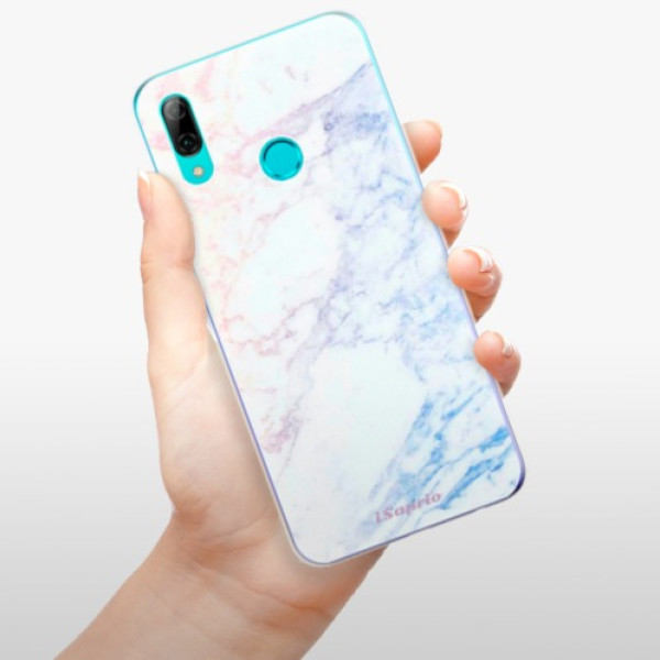 Silikonové pouzdro iSaprio - Huawei P Smart 2019 - Duhový Mramor 10