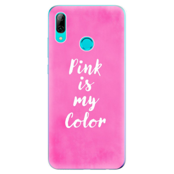 Silikonové odolné pouzdro iSaprio Pink is my color na mobil Huawei P Smart 2019 (Silikonový odolný kryt, obal, pouzdro iSaprio Pink is my color na mobilní telefon Huawei P Smart 2019)