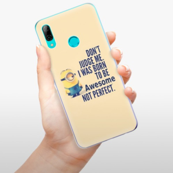 Silikonové pouzdro iSaprio - Huawei P Smart 2019 - Be Awesome