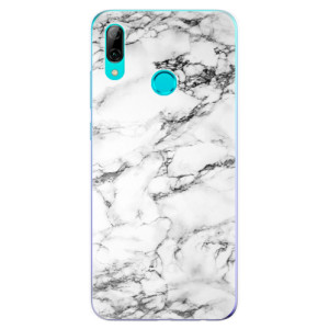 Silikonové pouzdro iSaprio - Huawei P Smart 2019 - Bílý Mramor 01