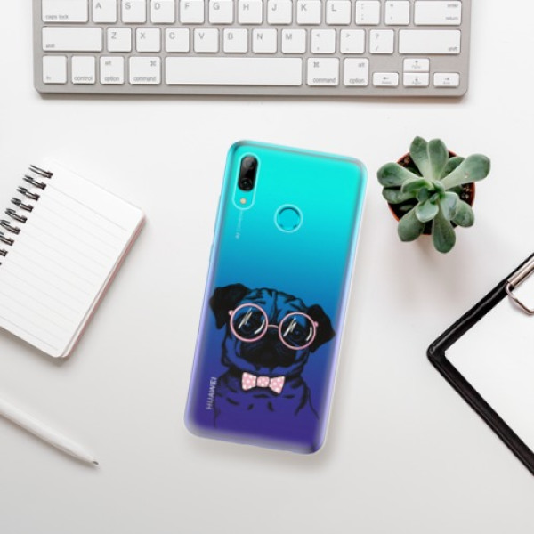 Silikonové pouzdro iSaprio - Huawei P Smart 2019 - Mops