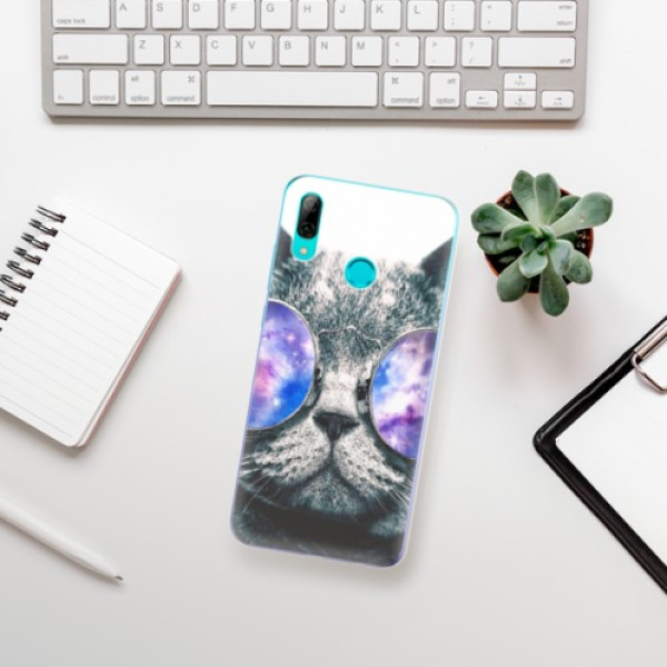 Silikonové pouzdro iSaprio - Huawei P Smart 2019 - Galaktická Číča