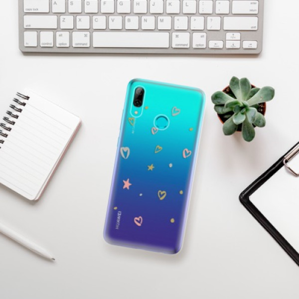 Silikonové pouzdro iSaprio - Huawei P Smart 2019 - Malá Srdíčka