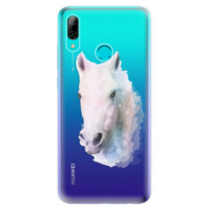 Silikonové pouzdro iSaprio - Huawei P Smart 2019 - Bílý kůň 01