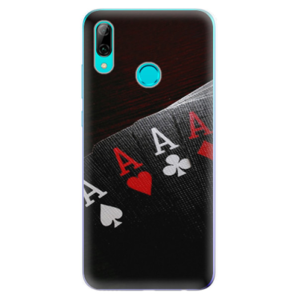 Silikonové odolné pouzdro iSaprio Poker na mobil Huawei P Smart 2019 (Silikonový odolný kryt, obal, pouzdro iSaprio Poker na mobilní telefon Huawei P Smart 2019)