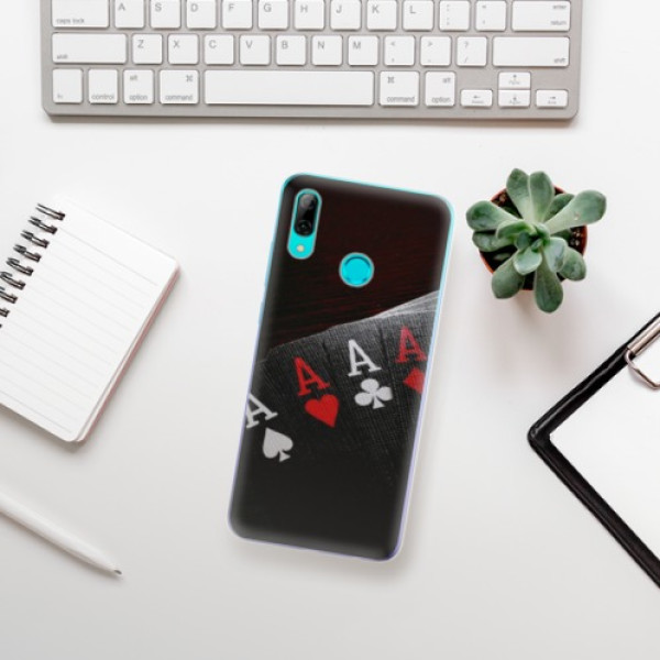 Silikonové pouzdro iSaprio - Huawei P Smart 2019 - Poker