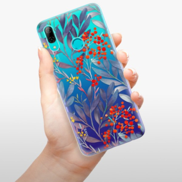 Silikonové pouzdro iSaprio - Huawei P Smart 2019 - Jeřabiny