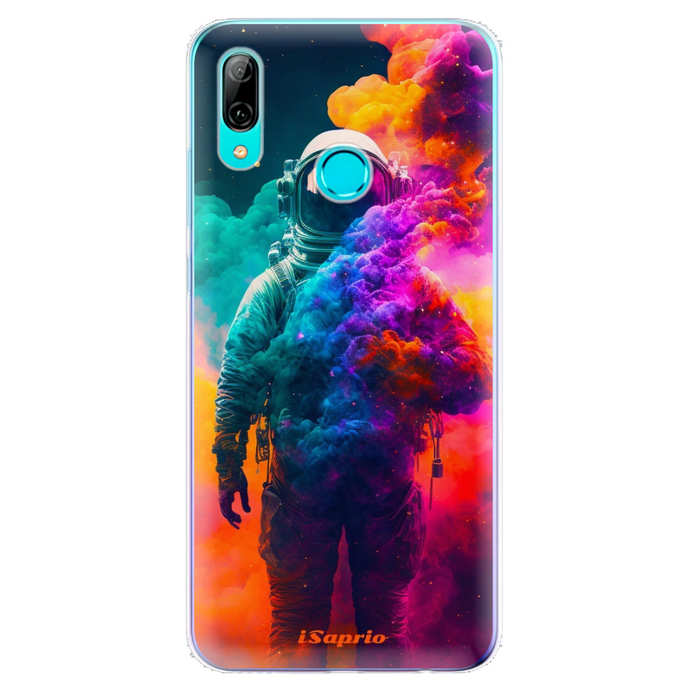 Odolné silikonové pouzdro iSaprio - Astronaut in Colors - Huawei P Smart 2019