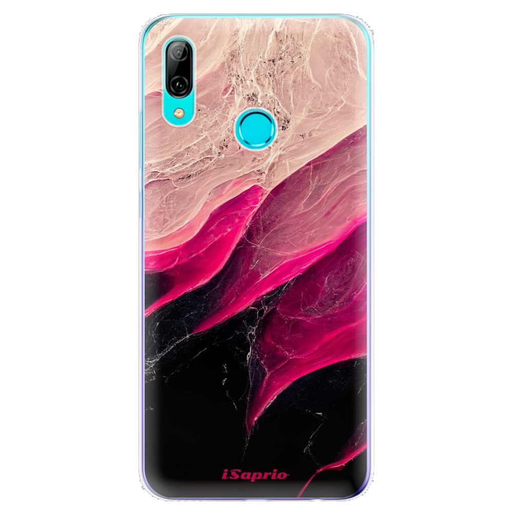 Odolné silikonové pouzdro iSaprio - Black and Pink - Huawei P Smart 2019