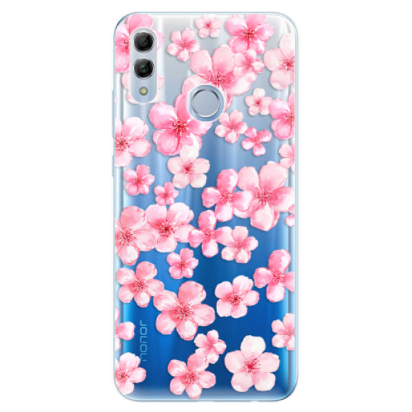 Silikonové odolné pouzdro iSaprio Malé Růžové Květy 05 na mobil Honor 10 Lite (Silikonový odolný kryt, obal, pouzdro iSaprio Malé Růžové Květy 05 na mobilní telefon Huawei Honor 10 Lite)