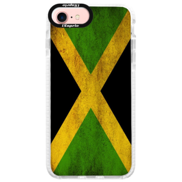 Levně Silikonové pouzdro Bumper iSaprio - Flag of Jamaica - iPhone 7