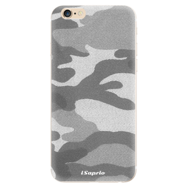 Odolné silikonové pouzdro iSaprio - Gray Camuflage 02 - iPhone 6/6S