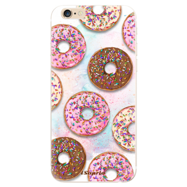 Silikonové odolné pouzdro iSaprio Donuts 11 na mobil Apple iPhone 6 / Apple iPhone 6S (Silikonový odolný kryt, obal, pouzdro iSaprio Donuts 11 na mobil Apple iPhone 6 / Apple iPhone 6S)