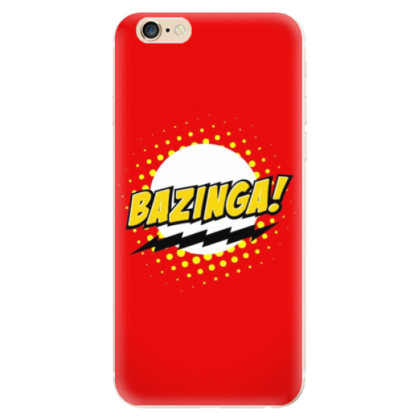 Silikonové odolné pouzdro iSaprio Bazinga 01 na mobil Apple iPhone 6 / Apple iPhone 6S (Silikonový odolný kryt, obal, pouzdro iSaprio Bazinga 01 na mobil Apple iPhone 6 / Apple iPhone 6S)