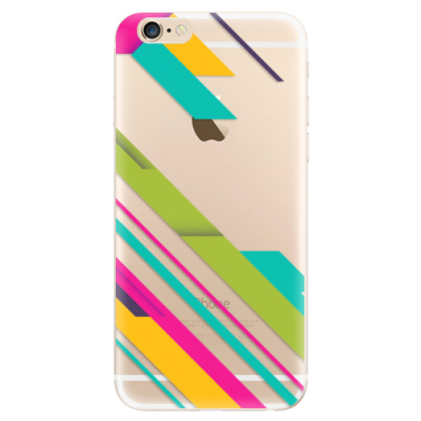 Odolné silikonové pouzdro iSaprio - Color Stripes 03 - iPhone 6/6S