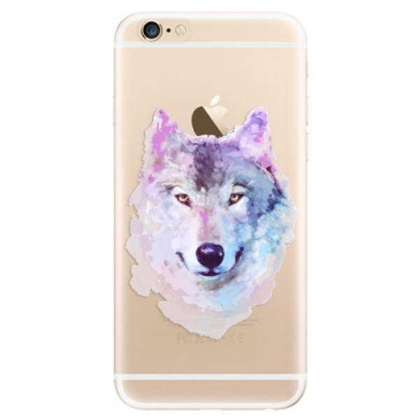 Silikonové odolné pouzdro iSaprio Wolf 01 na mobil Apple iPhone 6 / Apple iPhone 6S (Silikonový odolný kryt, obal, pouzdro iSaprio Wolf 01 na mobil Apple iPhone 6 / Apple iPhone 6S)