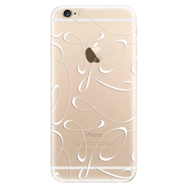 Silikonové odolné pouzdro iSaprio Fancy white na mobil Apple iPhone 6 / Apple iPhone 6S (Silikonový odolný kryt, obal, pouzdro iSaprio Fancy white na mobil Apple iPhone 6 / Apple iPhone 6S)
