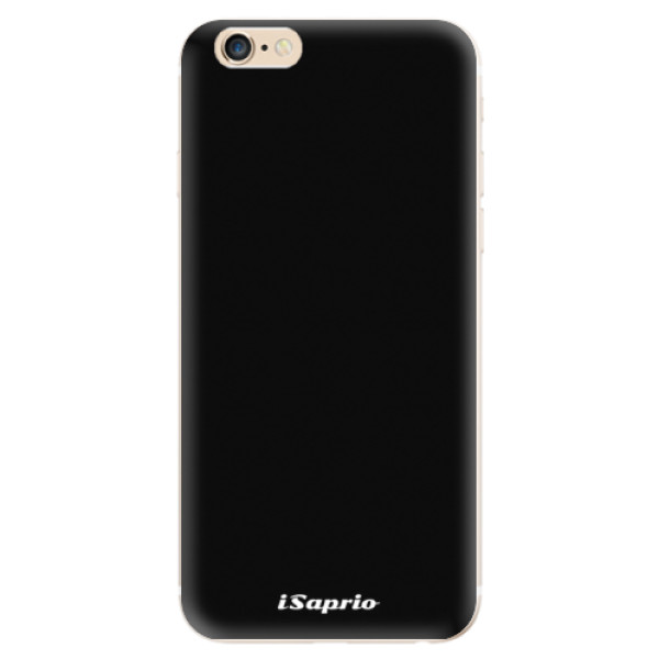 Odolné silikonové pouzdro iSaprio - 4Pure - černý - iPhone 6/6S