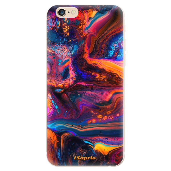Odolné silikonové pouzdro iSaprio - Abstract Paint 02 - iPhone 6/6S