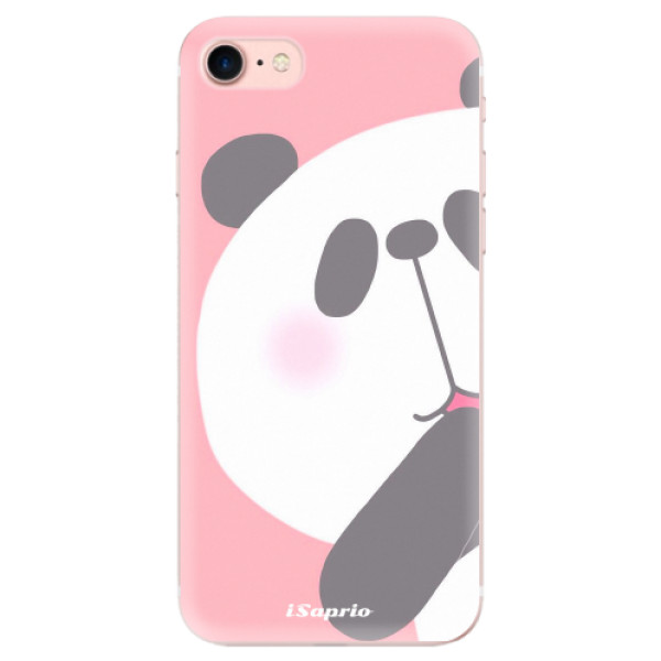 Odolné silikonové pouzdro iSaprio - Panda 01 - iPhone 7