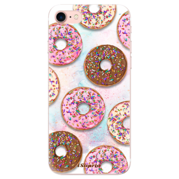 Silikonové odolné pouzdro iSaprio Donuts 11 na mobil Apple iPhone 7 (Silikonový odolný kryt, obal, pouzdro iSaprio Donuts 11 na mobil Apple iPhone 7)