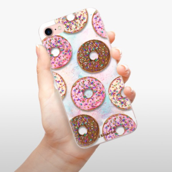 Silikonové pouzdro iSaprio - Apple iPhone 7 - Donuts 11