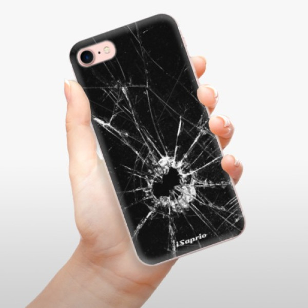 Silikonové pouzdro iSaprio - Apple iPhone 7 - Broken Glass 10