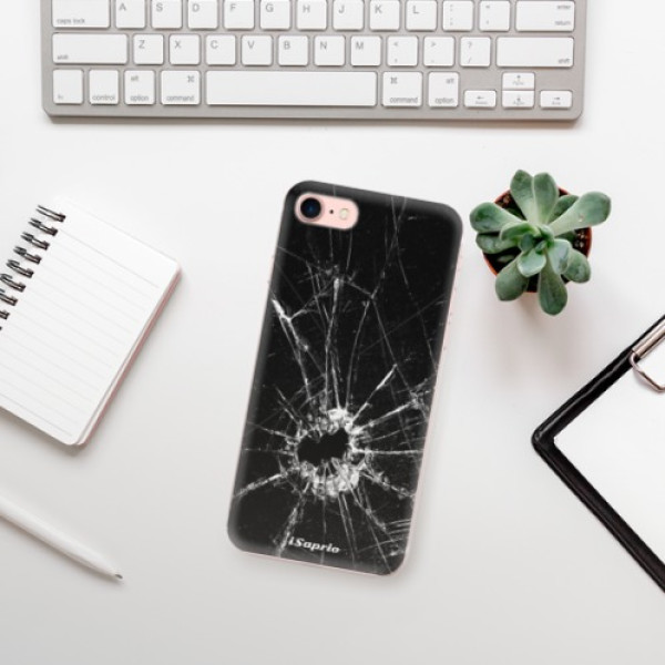Silikonové pouzdro iSaprio - Apple iPhone 7 - Broken Glass 10